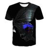 Cross-border New Boys And Girls With The Same Parent-child T-shirt, Beautiful Butterfly 3D Printing Cool Loose Men's And Women's Short Sleeves