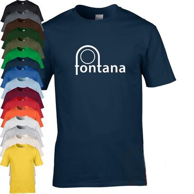 Fontana Records T-shirt Northern Soul Jazz Blues Wigan Casino Sixties Music