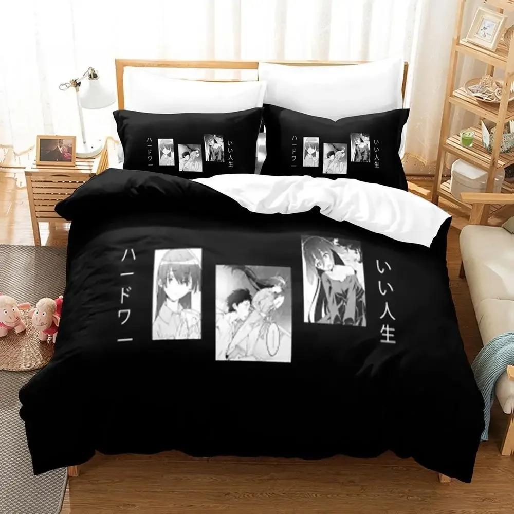 

Постельное белье Zombie Land Saga Односпальный Полуторный Двуспальный Кингсайз Комплект постельного белья Взрослый Детский Спальня Комплекты пододеяльников Комплект простыней с 3D-принтом 70x133cm 2pcs