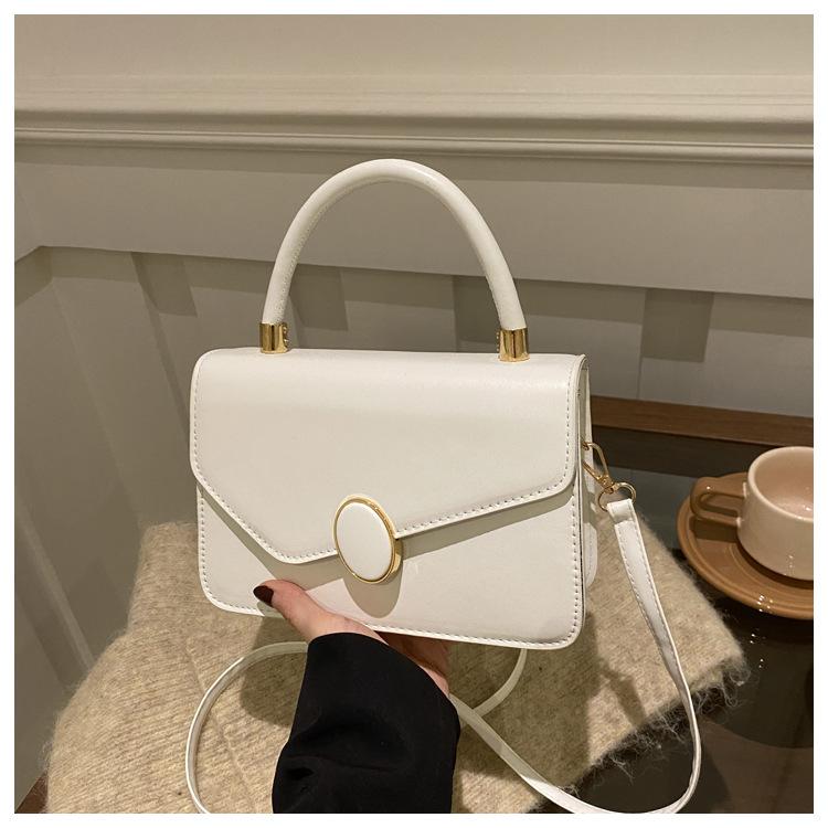 Spring New Bag for Women's Fashionable  Versatile  Simple  High End Practical One Shoulder Crossbody Small Square Bag