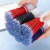 100-Pack: 0.5mm Black, Red & Blue Pen Refills, Full Needle Tube Bullet Head, Ideal for Students & Teachers