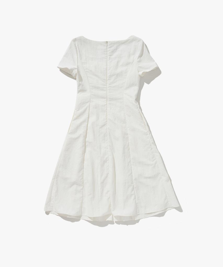 PLAC WOMEN Pintuck Short Sleeve Dress