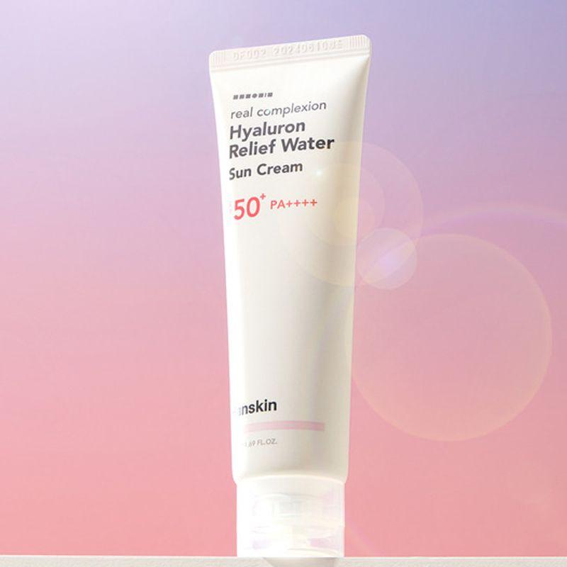 Hanskin Real Complexion Hyaluronic Relief Water Sunscreen 50ml