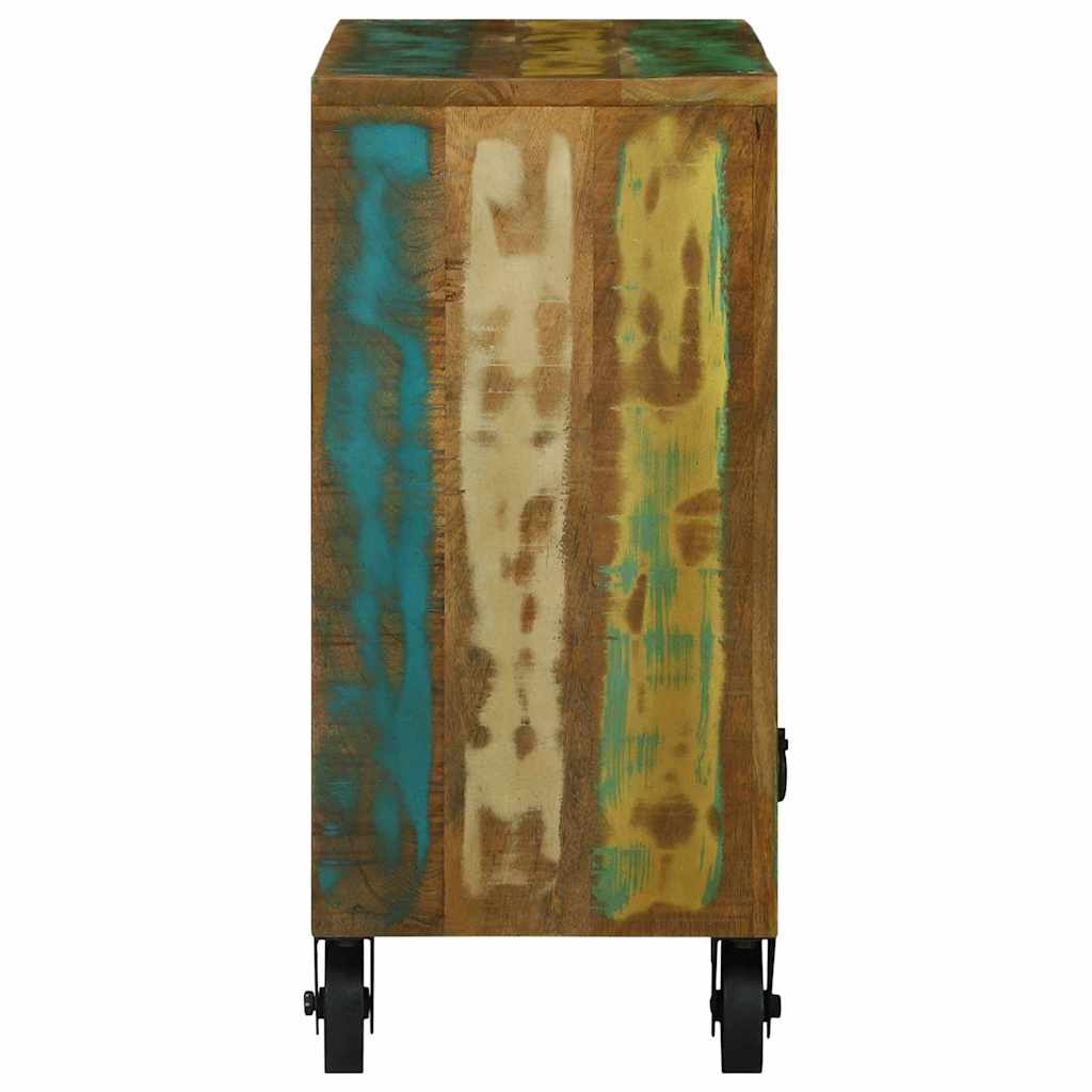 Sideboard Brown 80 X 30 X 65 Cm Solid Reclaimed Wood
