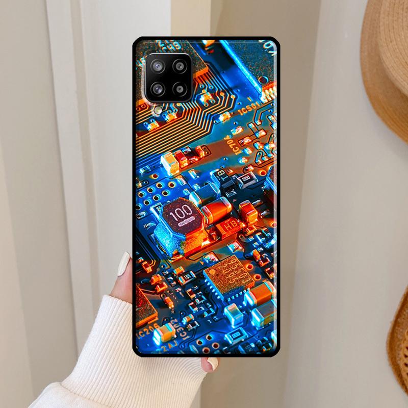 Technology Men's Luxury Case For Samsung Galaxy A05 A06 A16 A26 A36 A56 A53 A32 A52 A33 A13 A55 A35 A15 A14 A34 A54