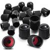 Universal 10Pcs Car O Seal Ring Tire Valve Cap 10mm Car Tire Valve Stems Cap Plastic for Bicycle Bike Motorcycle Accessories