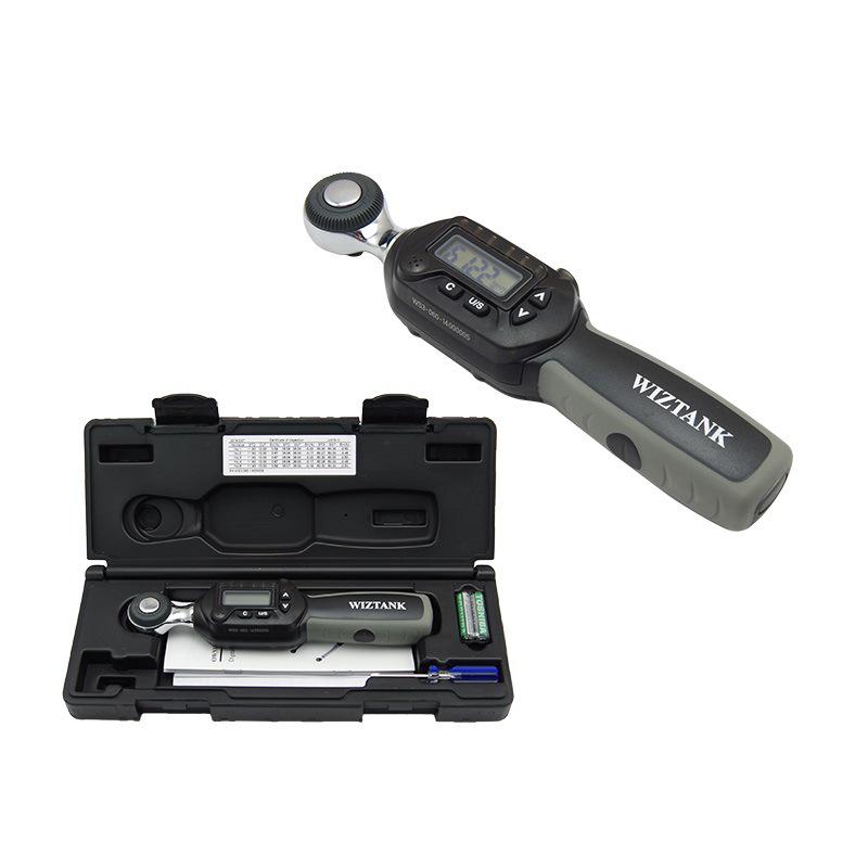 WIZTANK Digital Display Torque Wrench 1.5-340Nm Interchangeable Head WS/C