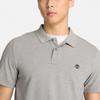 Timberland Millers River Huidvriendelijk Effen Kleur Eenvoudig Geborduurd Poloshirt Heren tops TB0A5TR30521