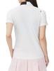 TaylorMade Tour TM Basic S/S Polo Shirt, White, Size Small, Women's, 2024 Spring/Summer, TL458
