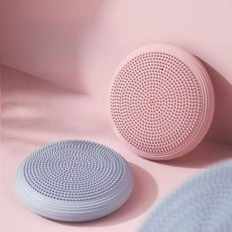 Yoga inflatable pad balance pad training children balance plate pvc equipment massage ball ankle strength