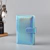 A6/A5 Macaroon Glitter Color PU Leather DIY Binder Only Cover Diary Agenda Planner Paper Cover School Stationery