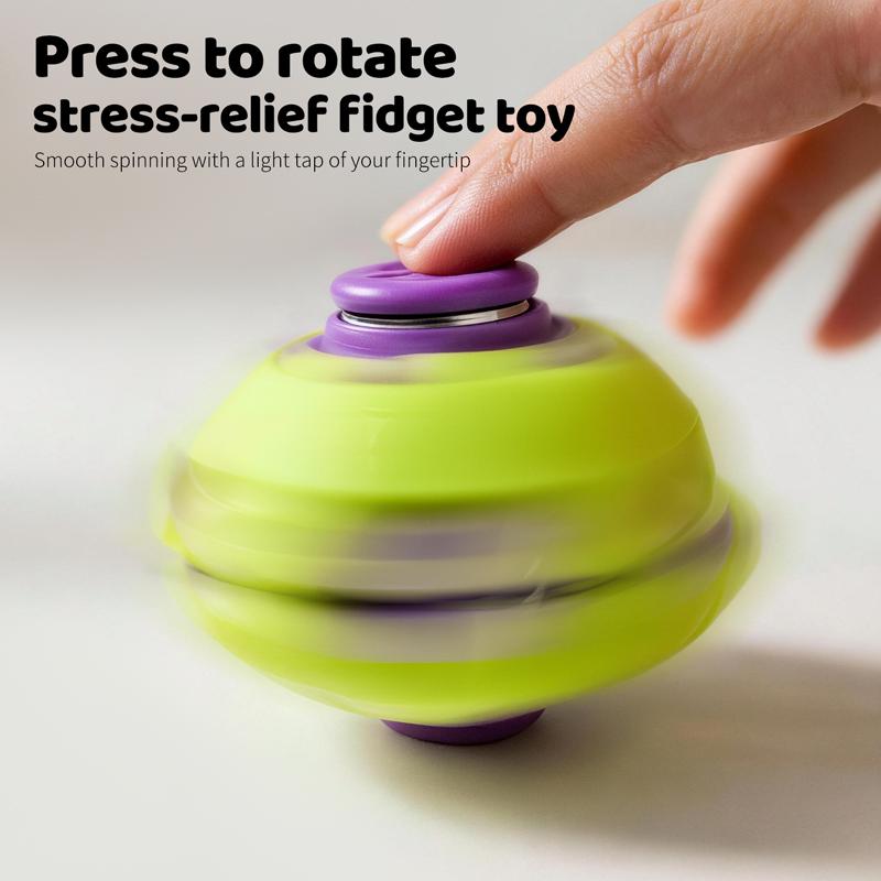 Colorful Deformable Fidget Hand Spinner Ball Puzzle Cube Portable Stress Relief Sensory Toy Improve Focus Relieve For Adults