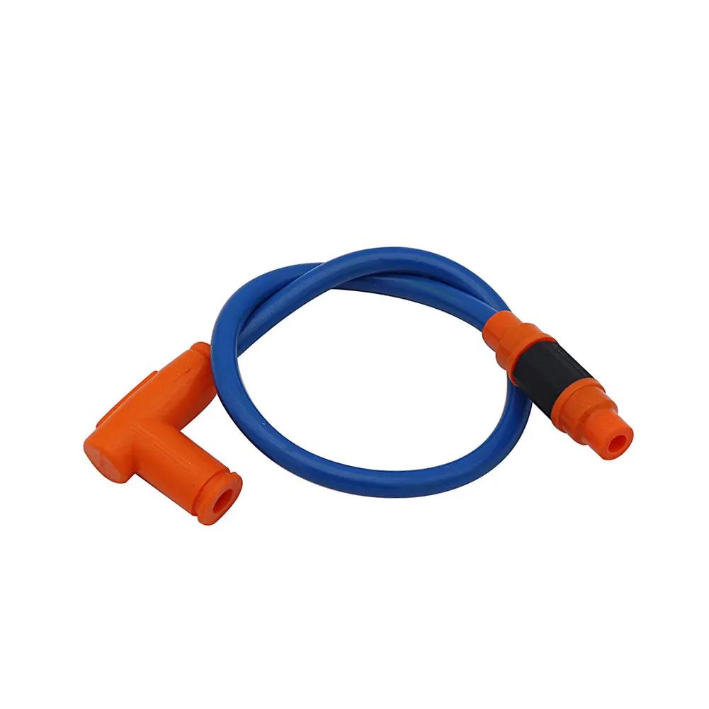 Universal Motorcycle Spark Plug Power Cable Wires Cap Cover Ignition Cable For Yamaha Kawasaki KTM Honda Suzuki ATV