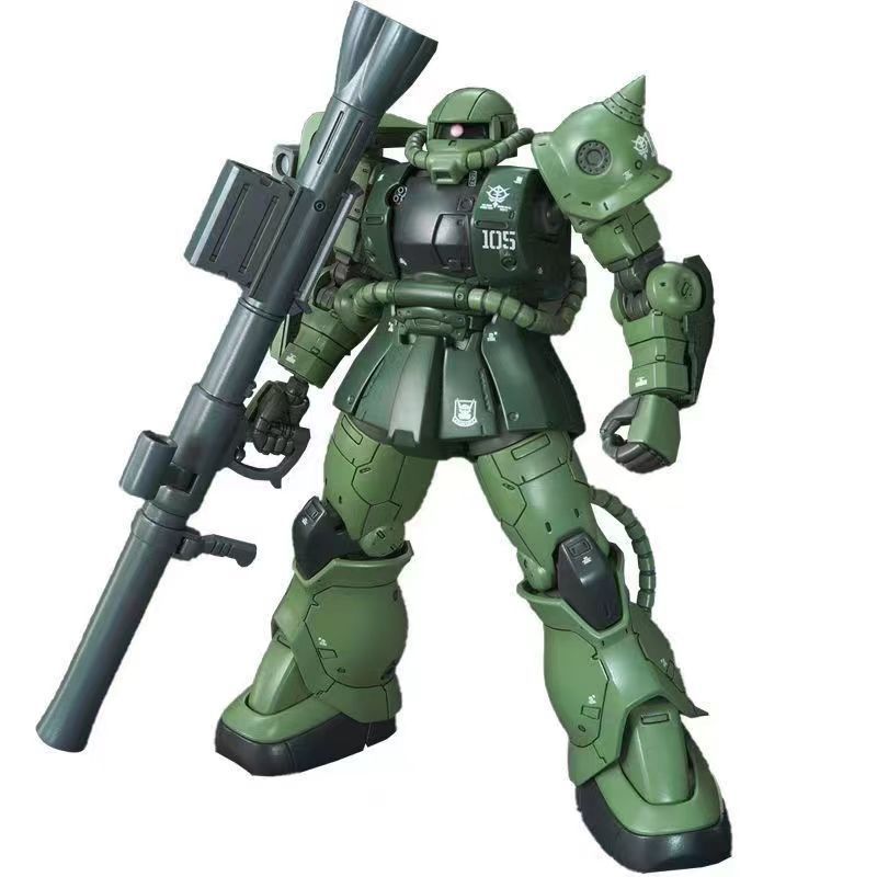 

Brand Latest Spot GTO Zaku Hg 1/144 Mech assemblage model package Action Figures Robot Tall Superior Quality Model Collection Gifts Toy зелёный