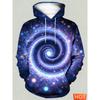 Optical Illusion 3D Vortex Graphic Print Hoodies For Men Long Sleeve Oversized Hoodie Streetwear Pullover New Men Women Hoodie