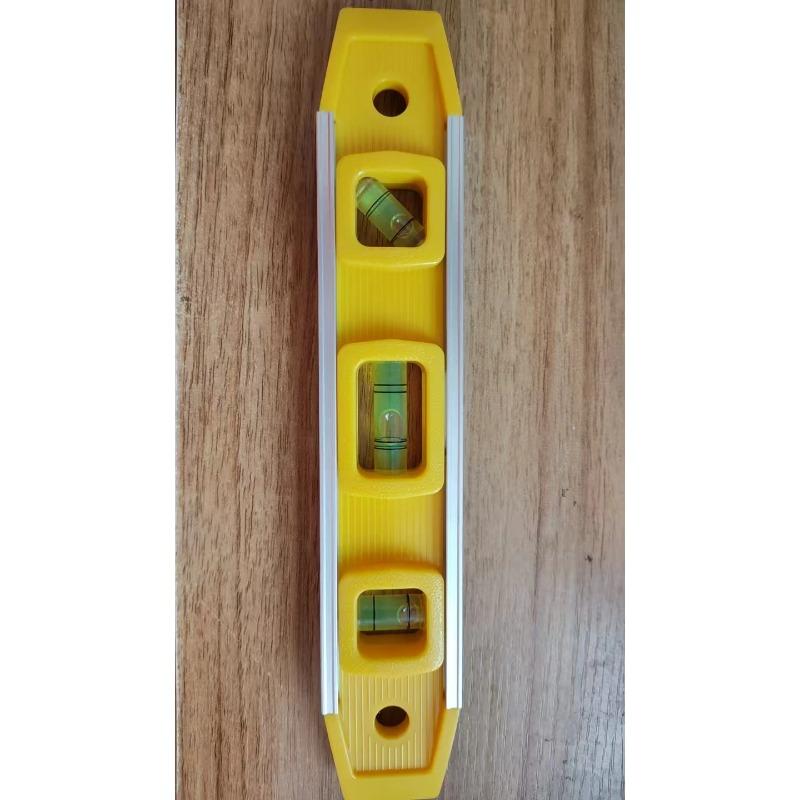 Magnetic Spirit Level Bubble Ruler Portable Pocket Spirit Level Tool Vertical Horizontal Bubble Level Measure Instruments