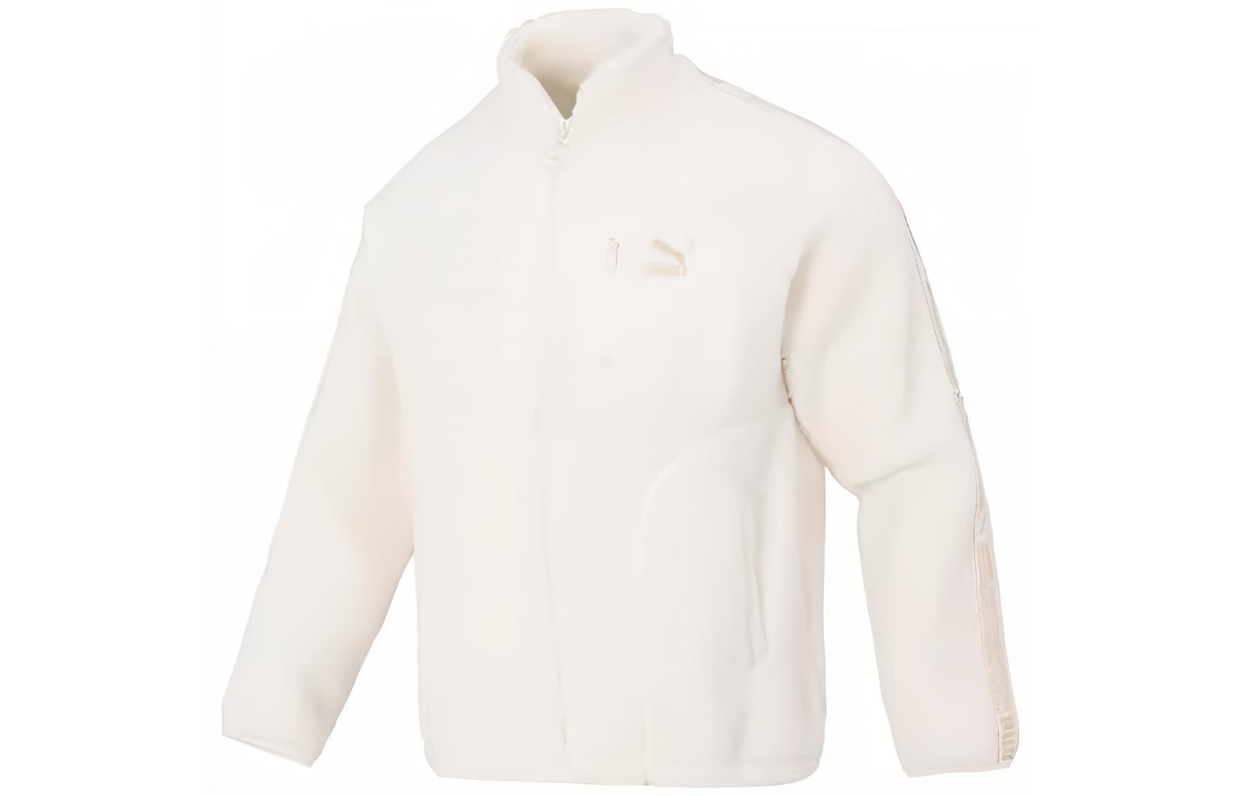 Куртки PUMA Унисекс Белый Стойка Утепленные Другое 625196-65 XXL