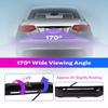 American License Plate Frame Waterproof Car Rear View Camera US Reverse Backup Camera IR Night Version Parking Assistance 8LED