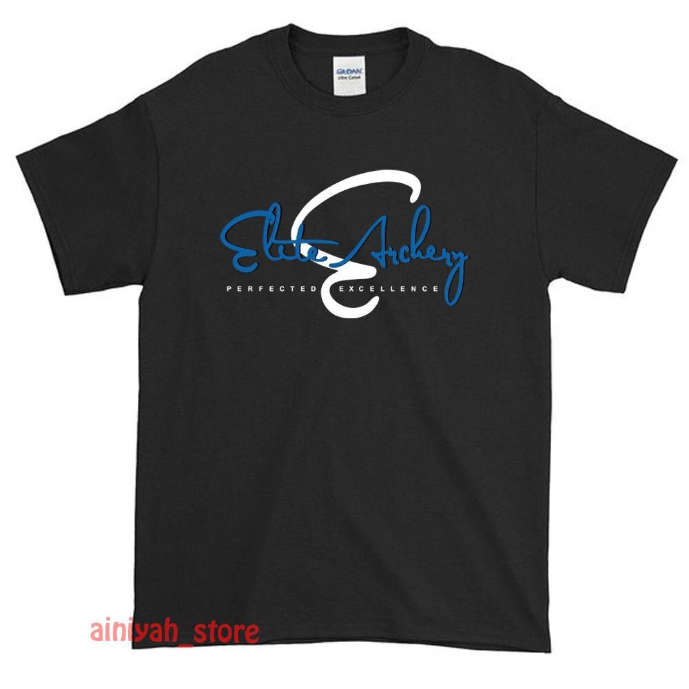 

New Elite Archery Slogan Logo Men s T shirt American USA Size S -XXL 2XL
