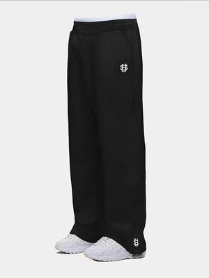 Men's Retro Embroidered Loose Sweatpants for Fall/Winter 8885