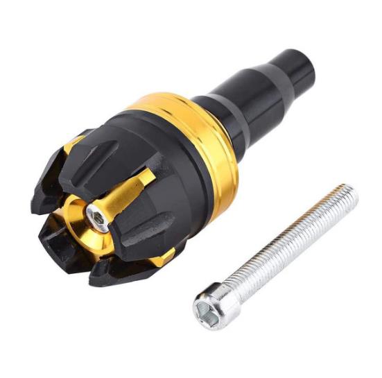 

1 шт., слайдер для рамы мотоцикла, защита от столкновений и падений, антикрашечные колпачки M10, 10 мм, универсальный винт для мотокросса золотистый