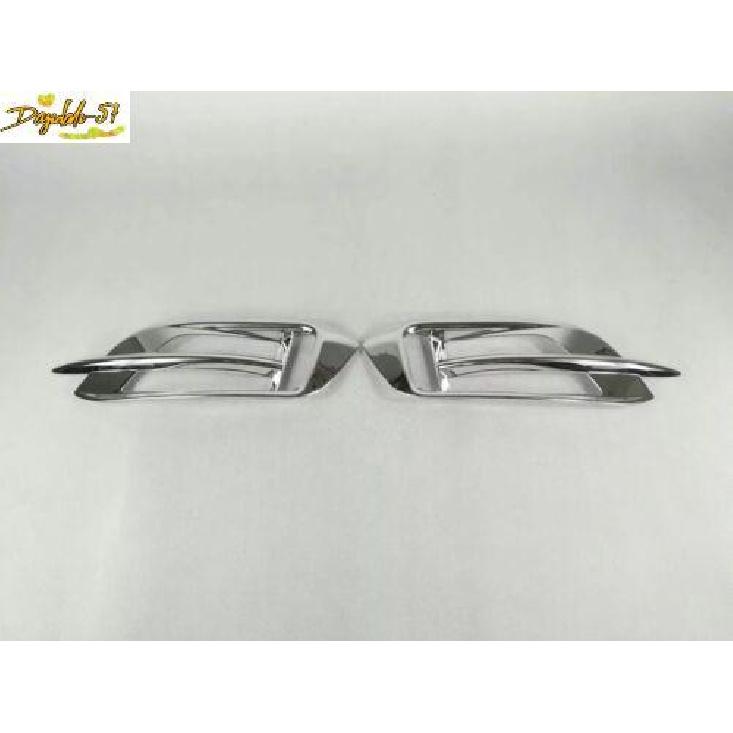 For Honda 10th Civic Sedan 2016-2018 ABS Chrome Rear Fog Light Lamp Trim Cover