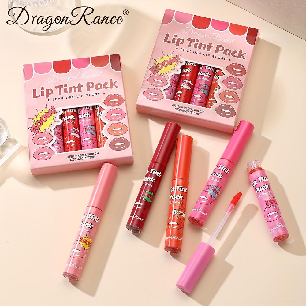 6 Colors Matte Velvet Lip Tint Set | Long-lasting, Waterproof, Non-bleeding, Portable Party-friendly Lip Gloss