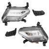 Daytime Running Light FoglightTurn Signal Assembly White Amber Dual Color Fit for Hyundai IX25 Creta 2020 2021