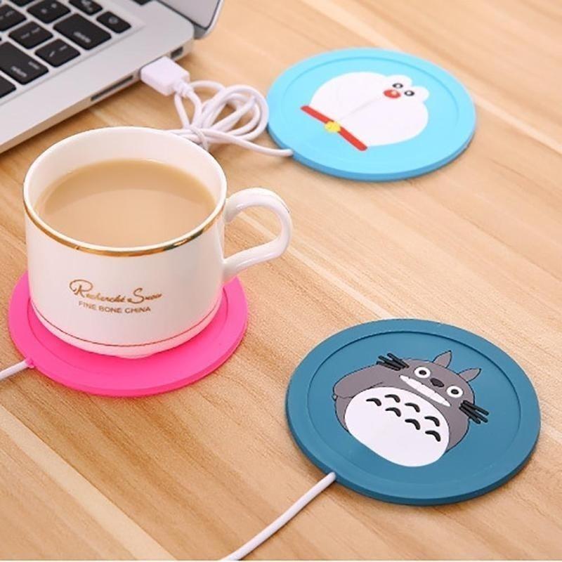 USB Silikon Wärme Wärmer Heizung Milch Tee Kaffee Becher Heiße Getränke Getränke Tasse 5V