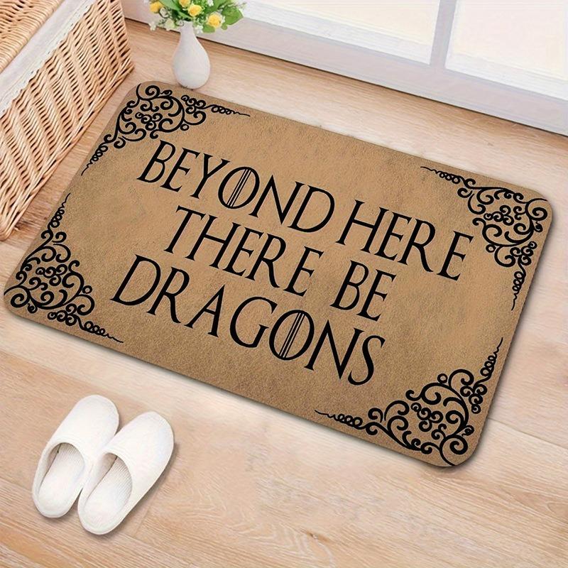 

Hello Retro Print Doormat Non-slip Easy Clean Rug Indoor Entrance Floor Decorative Washable Area Carpet Door Mat Home Decoration 40cm x 60cm