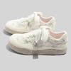 All-match Flat-bottomed Women's Shoes, Fashion German Training Shoes, Breathable Soft-soled Shoes, Increased White Shoes
