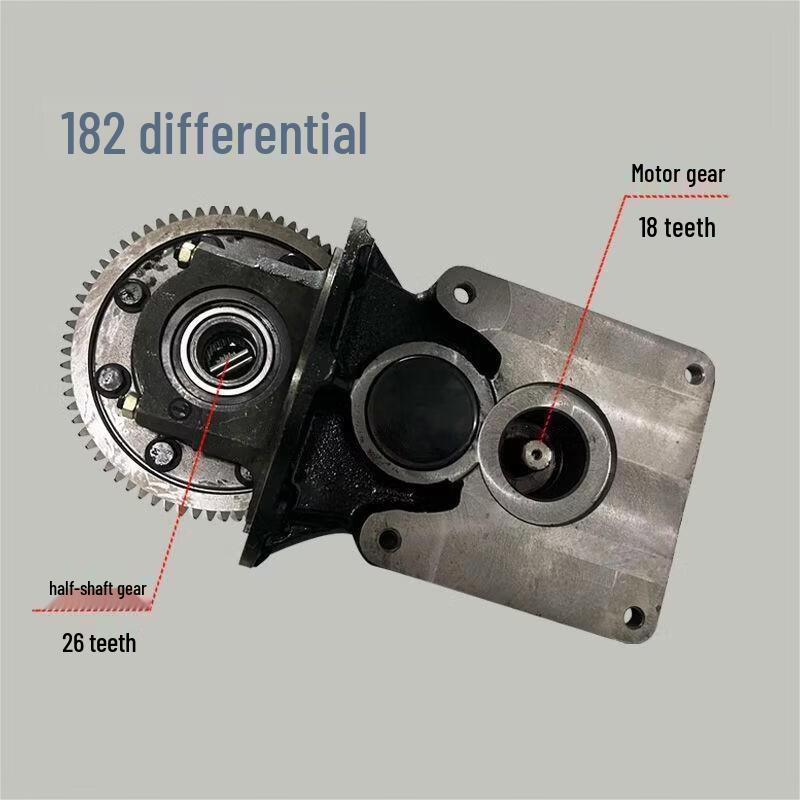 Electric Four-Wheel Vehicle Rear Axle Differential Assembly