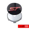 WEHO2 4PCS 60mm Car Wheel Center Hub Caps Rim Badge Cover For Ford Mustang Focus MK7 Mondeo Mk4 Fusion Kuga Transit Escape Accessories