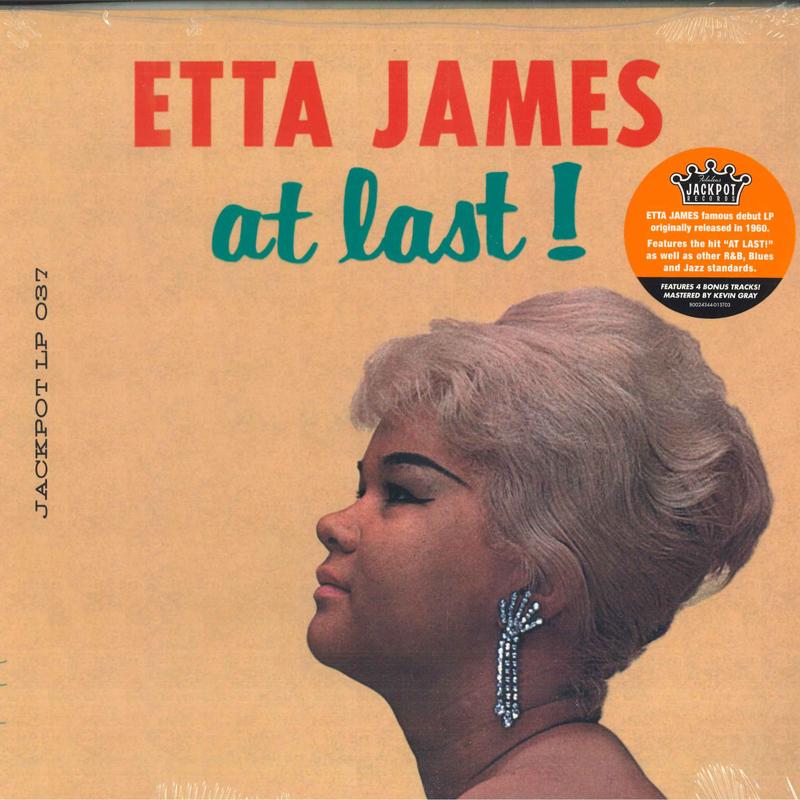 

LP Record ETTA JAMES - At Last! JPR037 Jackpot Records 2023 US Soul/Funk