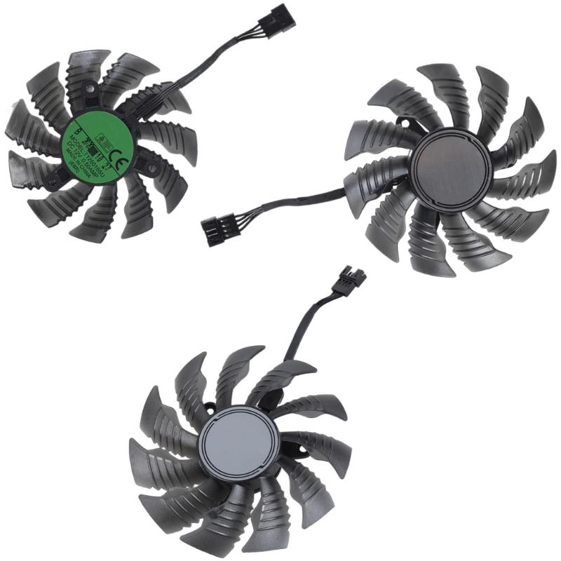 82MM T129215SU GPU Cooling Fan Replacement for RTX3070ti 3080 3090 Graphics Cards Video Card Radiator