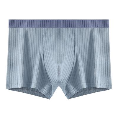 Men's Breathable Underwear Underpants Boxer Shorts Cotton Briefs Solid Color
