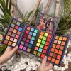 72 Colors Eyeshadow Palette Matte Shimmer Glitter Rainbow Highly Pigmented Neon Eye Makeup Palette for Stage Carnival