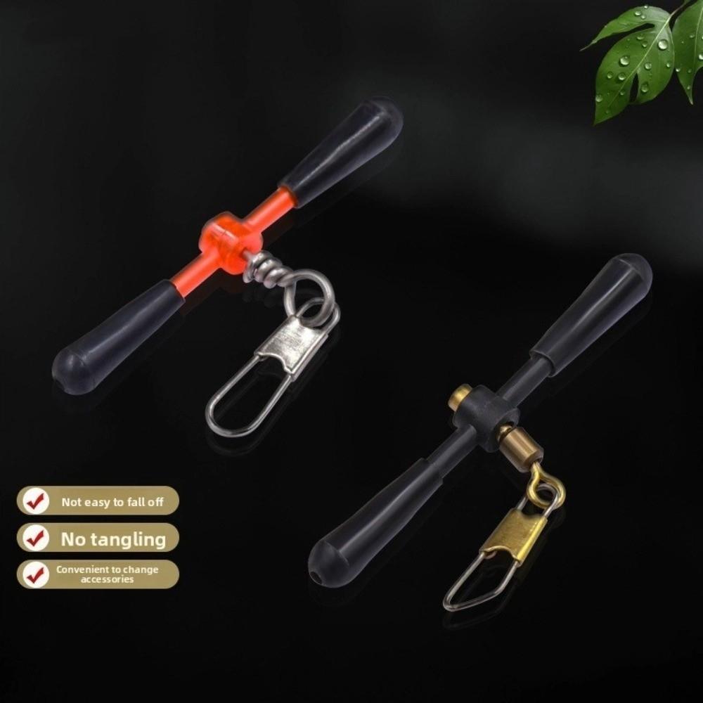 10pcs Detachable Fishing Tube Balance Connector Good Fish Attracting Effect Anti Winding Tube Balance Bracket Fishing Tools
