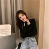New Fashion Square Neck Slim Fit Knitted Sweater for Women Autumn Long Sleeve Slim Fit Chic Base Sweaters Women Casual Solid Winter Pullovers 25393