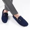 Leichte Herren-Loafer, lässige Lederschuhe zum Reinschlüpfen, klassische, bequeme Herren-Fahrschuhe, Mokassins