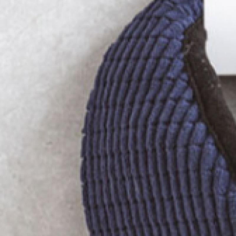 Daiso Solid Color Golden Earmuffs Navy