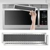 2 PEÇAS Filtro de Micro-ondas de Reposição Para GE JX81D WB02X10943 Forno de Micro-ondas Compatível Filtro de Carvão Ativado