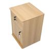 Mobile File Cabinet Multiple Drawers Sturdy Under Desk Rolling File Cabinet with Locks Wheels for