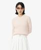 LACOSTE Women'S Cable Tipping Long Sleeve Sweater Af3241-56N N6I