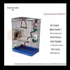 Large Parrot & Bird Cage for Budgies, Peonies, Wrens, Starlings & More