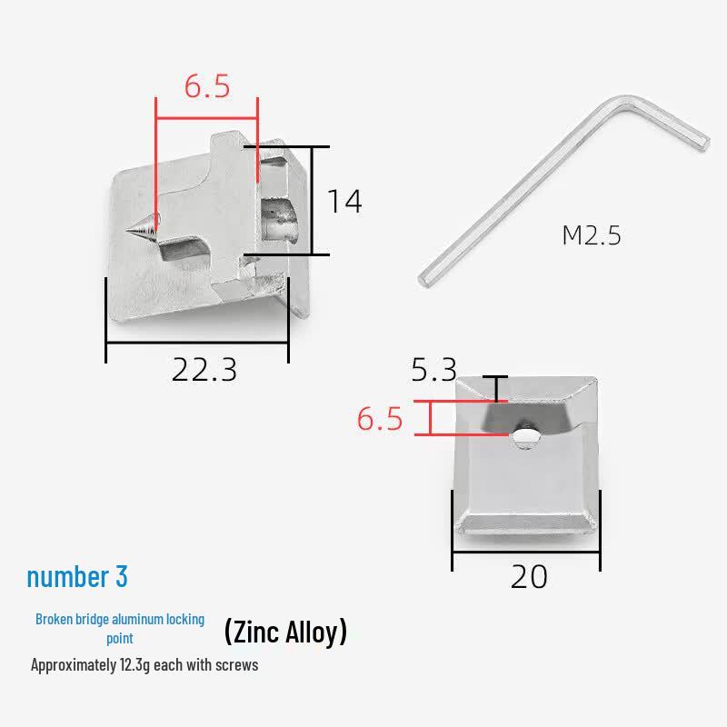 Jingquan Plastic Steel Casement Window Lock Latch