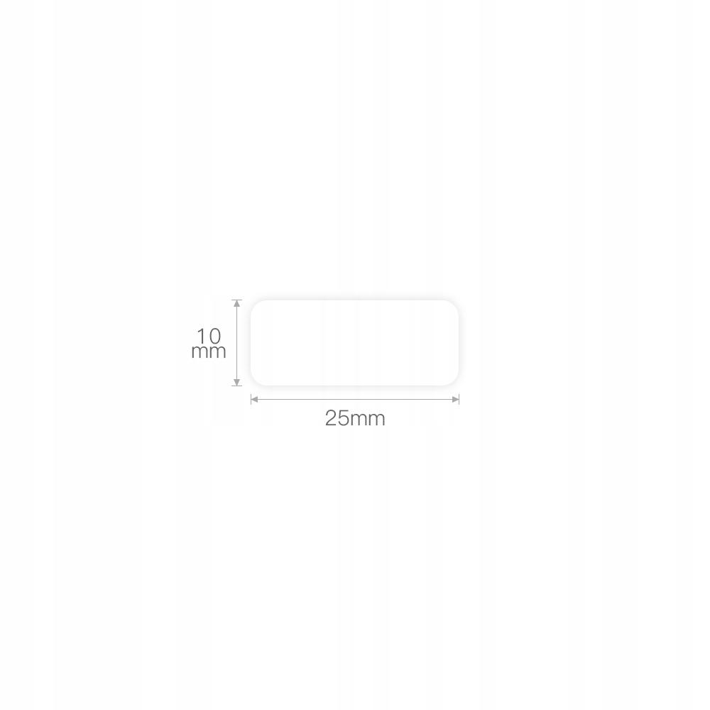 Niimbot Labels Stickers 10*25Mm White 240Pcs D11/D110/D101 Original