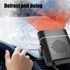 Elektryczny Nagrzewnica Samochodowa Wentylator 12V/24V 2-w-1 Nagrzewnica Samochodowa i Wentylator Przenośny Wentylator do Odmrażania Szyby Samochodowej dla Ciężarówki SUV Samochodu