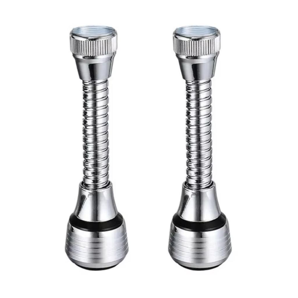 HOMZY 360° Rotating Kitchen Faucet Pressurized Anti-Splash Extended Filter Foam Universal Faucet Head Sprayer for Kitchen