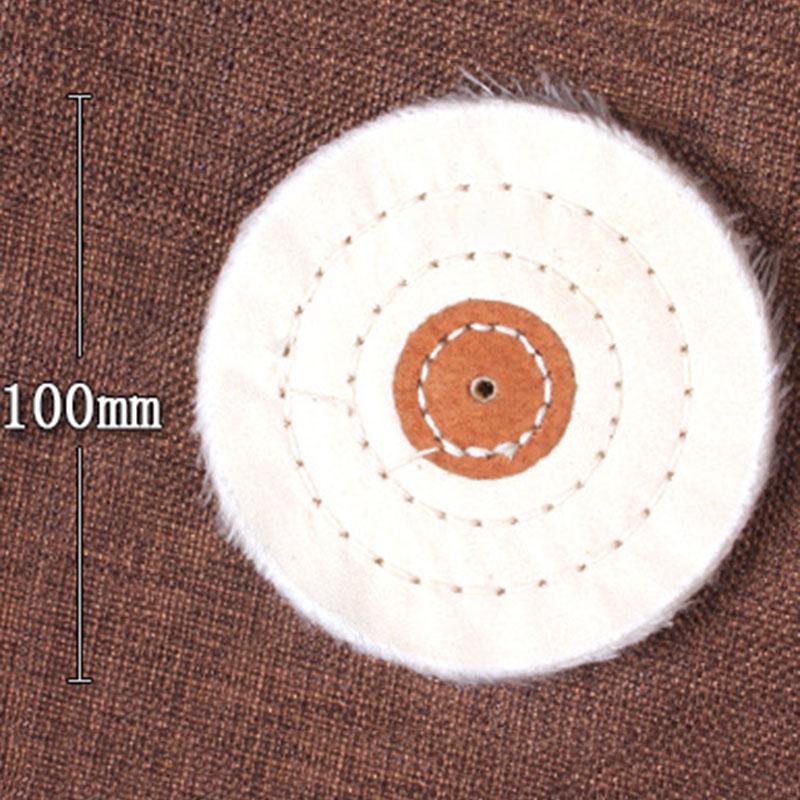 50-200mm Cloth Wool Polishing Wheel Buffing Pads Wheel Cleaning Pad Power Angle Bench Grinder Tool Polishing Disc Polisher